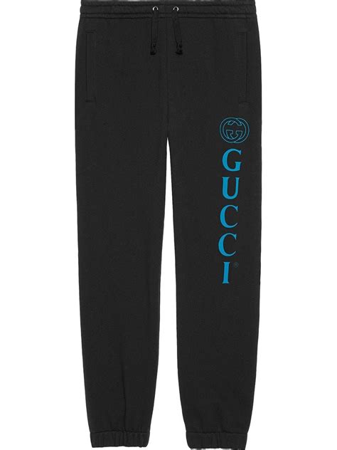 gucci logo joggers|Gucci joggers for men.